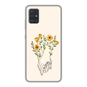 Чехлы для любимой на Самсунг А51 (5G) (VPrint) (Руки любви)