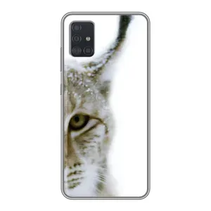 Чехлы с картинками животных Samsung Galaxy A51 5G (A516) (Рысь)