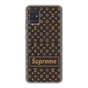 Чехол для Samsung Galaxy A51 5G (A516) с картинкой Supreme (AlphaPrint) (Supreme LV)