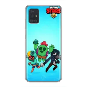 Чехол с принтом «Трио героев» для Samsung Galaxy A51 5G (A516)
