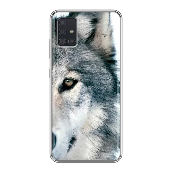 Чехол с принтом «Волк» для Samsung Galaxy A51 5G (A516)