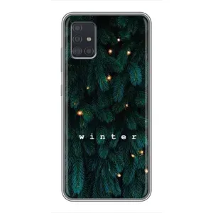 Новорічні, Святкові Чохли для Samsung Galaxy A51 5G (A516) - 2024 год (Winter)