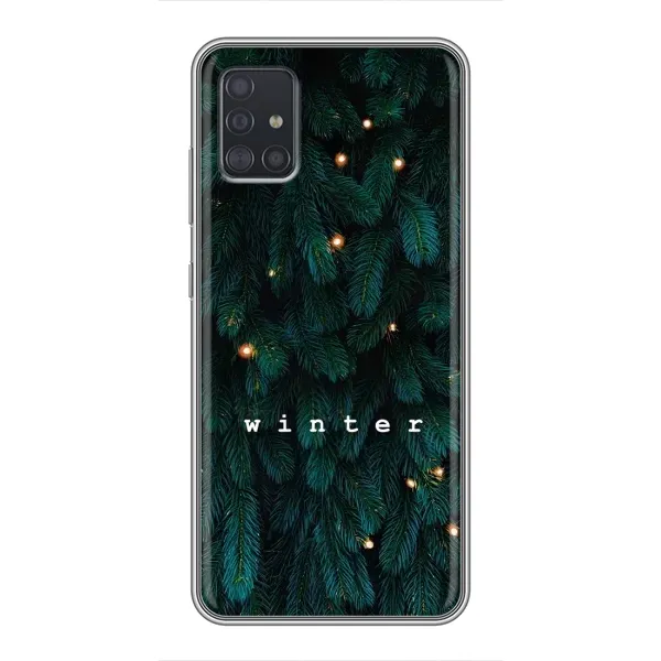 Чехол с принтом «Winter» для Samsung Galaxy A51 5G (A516)
