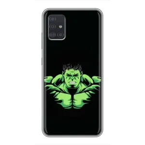 Чехлы с героями Марвел Samsung Galaxy A51 5G (A516) (VPrint) (Зелёный Халк)