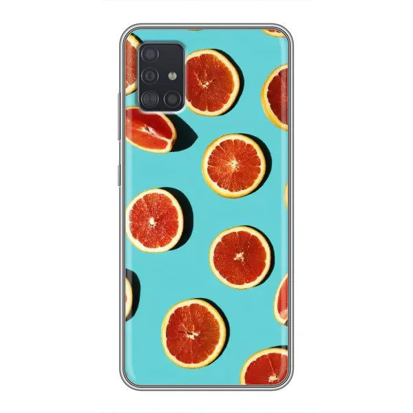 Чехол с принтом «Грейпфрут» для Samsung Galaxy A51 (A515)