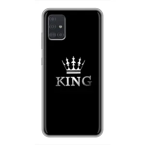 Чохол з Короною Samsung Galaxy A51 (A515) - (AlphaPrint) (KING)