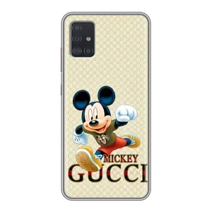 Чехол Disney Mouse Samsung Galaxy A51 (A515) (PREMIUMPrint) (Mikki Gucci)