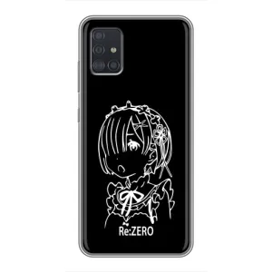 Чехлы Персонажи Аниме Наруто для Samsung Galaxy A51 (A515) (AlphaPrint) (Re: Zero)