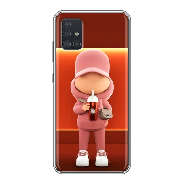 Чохол з принтом «З Кавою» для Samsung Galaxy A51 (A515)