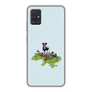 Чохли з картинкою собаки Патрон для Samsung Galaxy A51 (A515) (AlphaPrint) (Сапер Пес)