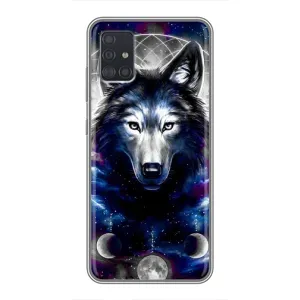 Захисні чохли для Samsung Galaxy A51 (A515) (AlphaPrint) (ХІТ продаж) ВОВК (Вовк)