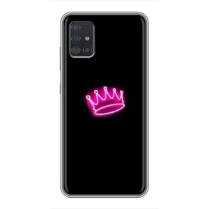 Чохол з Короною Samsung Galaxy A51 (A515) - (AlphaPrint) (Яскрава корона)