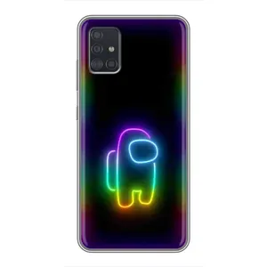 Чохли Амонг Ас для Samsung Galaxy A51 (A515) (AlphaPrint) (Яскравий скін)