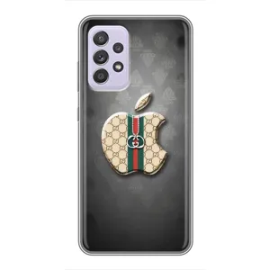 Чехлы ГУЧЧИ для Самсунг А52 (5G) (AlphaPrint) (Apple gucci)