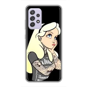Чехол с печатью для Samsung Galaxy A52 5G (A526) - (Мода) (AlphaPrint) (Девочка в тату)