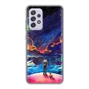 Космические Чехлы для Самсунг А52 (5G) (VPrint) (Галактический вид)