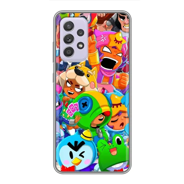 Чохол з принтом «Герої Бравл Старс» для Samsung Galaxy A52 5G (A526)