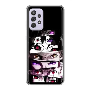 Чехол с принтом «Глаза Anime» для Samsung Galaxy A52 5G (A526)