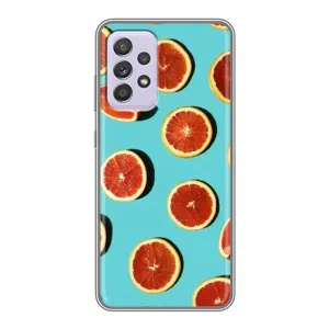 Чехлы с Фруктами для Samsung Galaxy A52 5G (A526) (VPrint) (Грейпфрут)