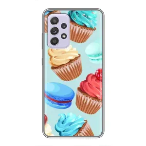 Чехлы с Фруктами для Samsung Galaxy A52 5G (A526) (VPrint) (Кексики)