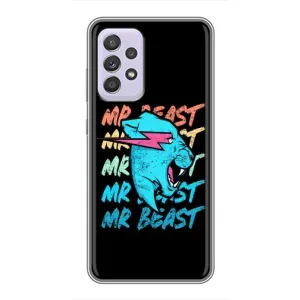 Чехлы Мистер Бист для Самсунг А52 (5G) (logo Mr beast)
