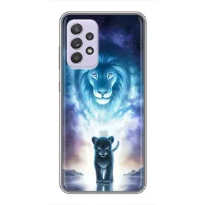 Чехол со Львом для Samsung Galaxy A52 5G (A526) (VPrint) (Маленький лев)