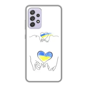 Чехол для Патриота Украины Samsung Galaxy A52 5G (A526) - (AlphaPrint) (Мир Украине)