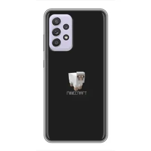 Чохол Майнкрафт на Samsung Galaxy A52 5G (A526) (AlphaPrint) Minecraft (Овечка Майнкрафт)