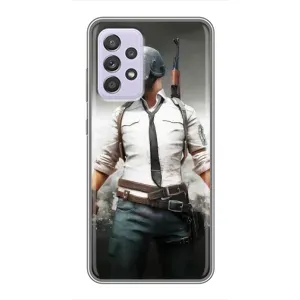 Чеjхол PUBG для Самсунг Ґелексі Ей 52 5Ґ (Ей 526) (AlphaPrint) (Пабг мен)
