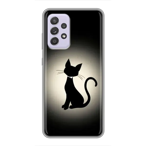 Чехол с принтом «Силуэт котика» для Samsung Galaxy A52 5G (A526) Чехол с принтом «Силуэт котика» для Samsung Galaxy A52 5G (A526)