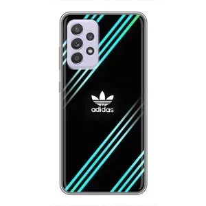 Чехлы Адидас для Samsung Galaxy A52 (AlphaPrint) (Адидас с полосами)