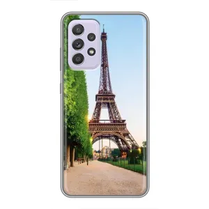 Чохол Ейфелева Вежа Samsung Galaxy A52 - (AlphaPrint) (Дорога до Парижу)