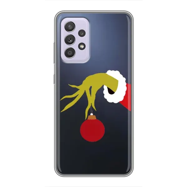 Чехол с принтом «Гринч с игрушкой» для Samsung Galaxy A52 Чехол с принтом «Гринч с игрушкой» для Samsung Galaxy A52