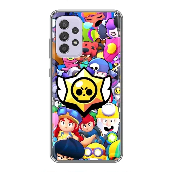 Чехол с принтом «Лого Brawl Stars» для Samsung Galaxy A52