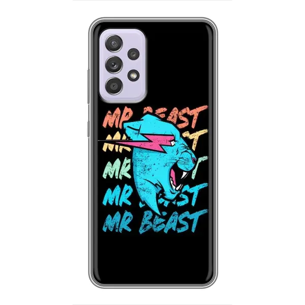 Чохол з принтом «logo Mr beast» для Samsung Galaxy A52