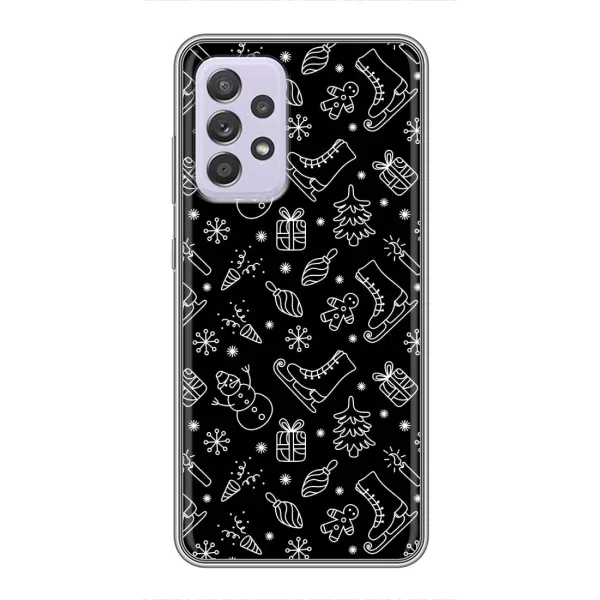 Чехол с принтом «Новогодний фон» для Samsung Galaxy A52 Чехол с принтом «Новогодний фон» для Samsung Galaxy A52