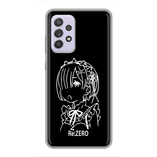 Чехол с принтом «Re: Zero» для Samsung Galaxy A52 Чехол с принтом «Re: Zero» для Samsung Galaxy A52
