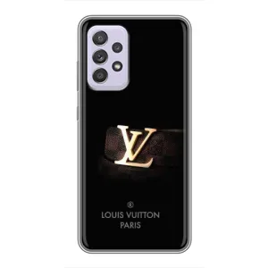 Чехлы Луи Витон для Samsung Galaxy A52 (AlphaPrint - LOUIS VUITTON) (ремешок LV)