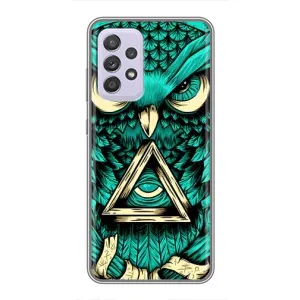 Чохол з пташками на Samsung Galaxy A52 (VPrint) (Сова з оком)
