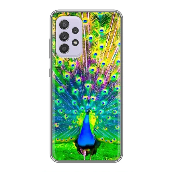 Чехол с принтом «Яркий Павлин» для Samsung Galaxy A52 Чехол с принтом «Яркий Павлин» для Samsung Galaxy A52