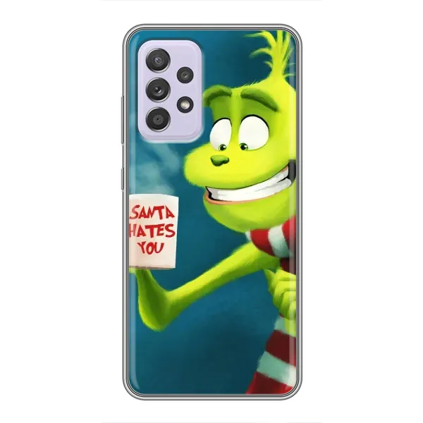 Чехол с принтом «Зеленый Гринч» для Samsung Galaxy A52