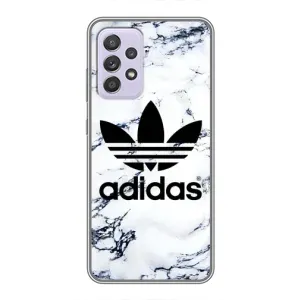 Чехлы Адидас для Samsung Galaxy A52s 5G (A528) (AlphaPrint) (Адидас на мраморе)