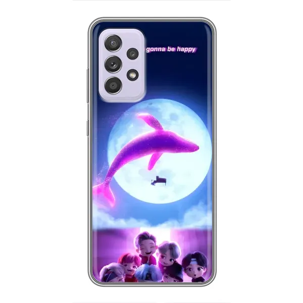 Чохол з принтом «КИТ BTS» для Samsung Galaxy A52s 5G (A528)
