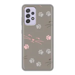 Чохол з малюнком кіт на Samsung Galaxy A52s 5G (A528) (Лапи і вуса)