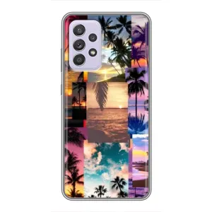 Силиконовый чехол с КАРТИНКАМИ лето для Samsung Galaxy A52s 5G (A528) (AlphaPrint) (Летний отпуск)