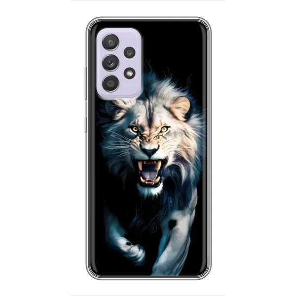 Чехол с принтом «Лев в темноте» для Samsung Galaxy A52s 5G (A528)
