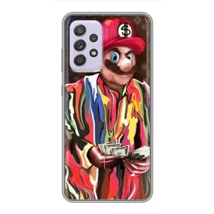 Бренднові Чохли для Samsung Galaxy A52s 5G (A528) - (PREMIUMPrint) (Mario LV)