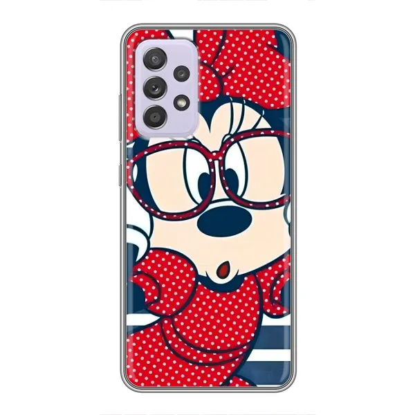 Чехол с принтом «Маус в очках» для Samsung Galaxy A52s 5G (A528)