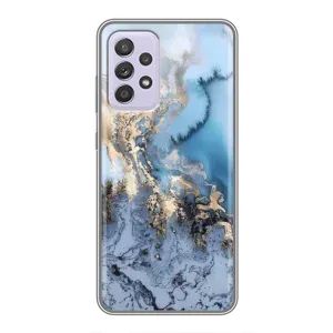 Мраморний чехол на Samsung Galaxy A52s 5G (A528) (VPrint) (Ніжний мрамор)