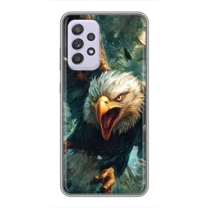Чехол с картинкой «Хищники» для Samsung Galaxy A52s 5G (A528) (Орел в полете)